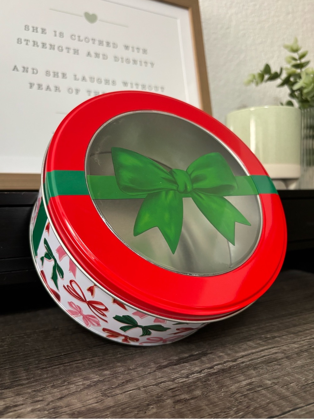 Holiday Tin from Hobby Lobby - Set of 2